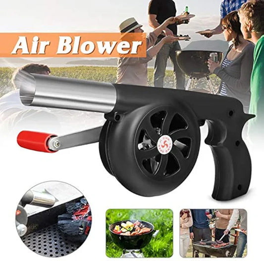 Blower 40W, Hand Powered Air Blower BBQ Fan