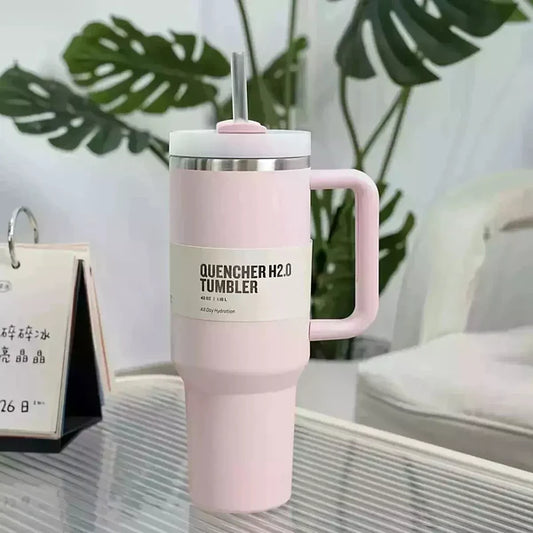Stanley The Quencher H2.0 FlowState Tumbler Pink 40 OZ