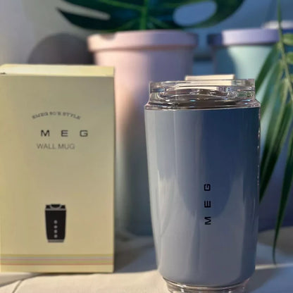 SMEG Thermos Coffee Mug 350ml Stainless Steel Travel Mug